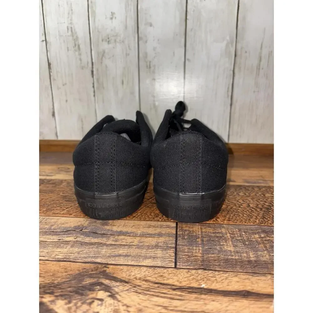 Converse High Street Line All Black Men's 7.5 New - Picture 6 of 7